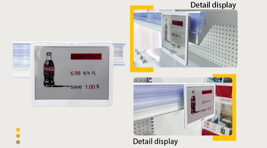 5.8 Inch Electronic Price Tag Extrusion Channel